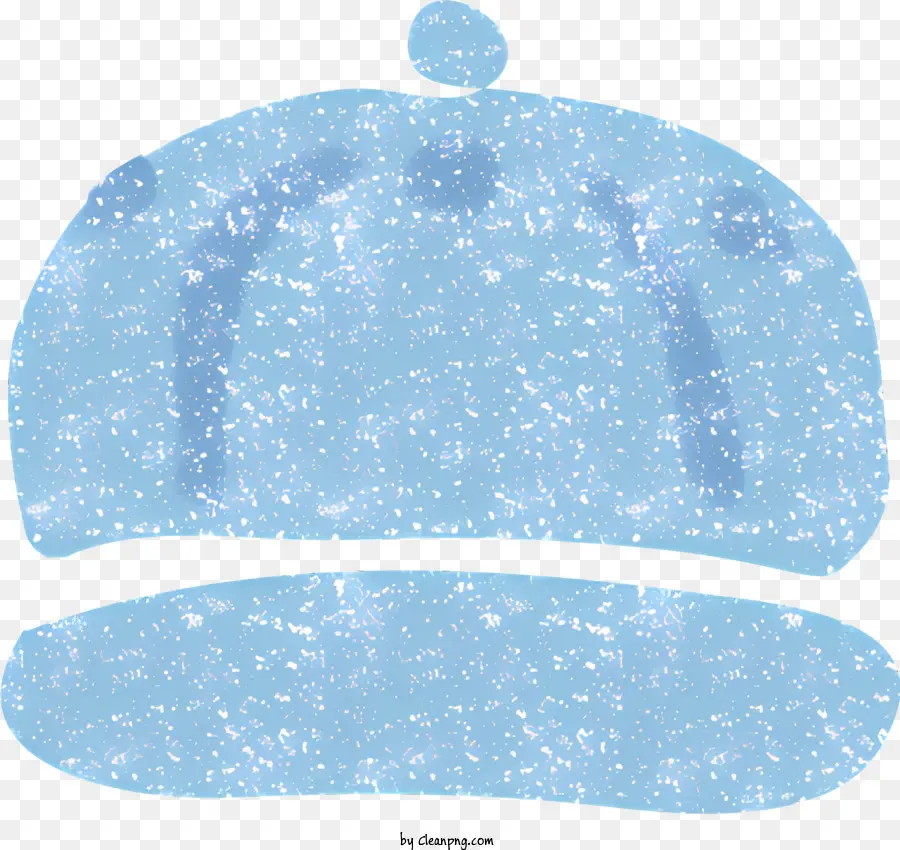 Фетровая шапка，Синяя полоса крышка PNG