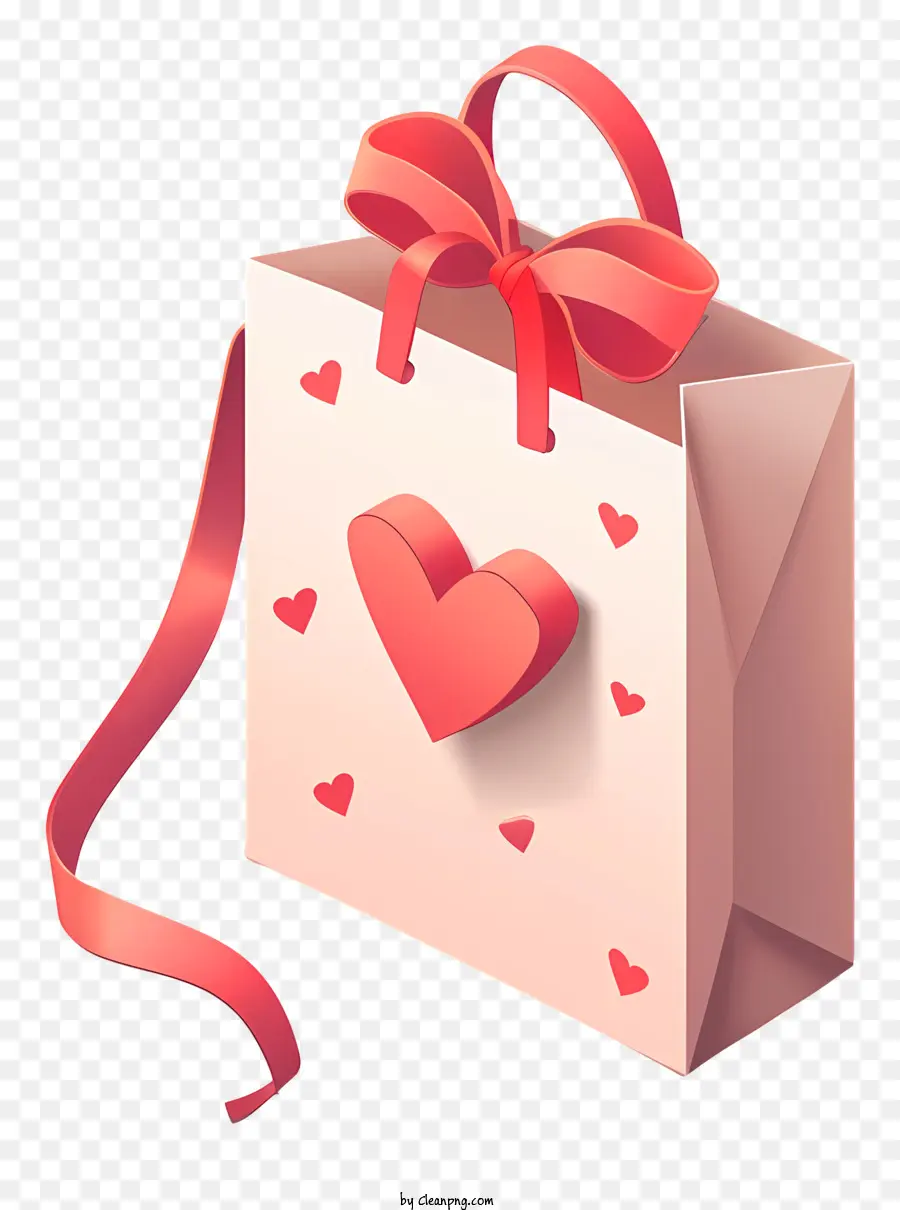 Сумка подарочного пакета Валентина，хозяйственная сумка PNG