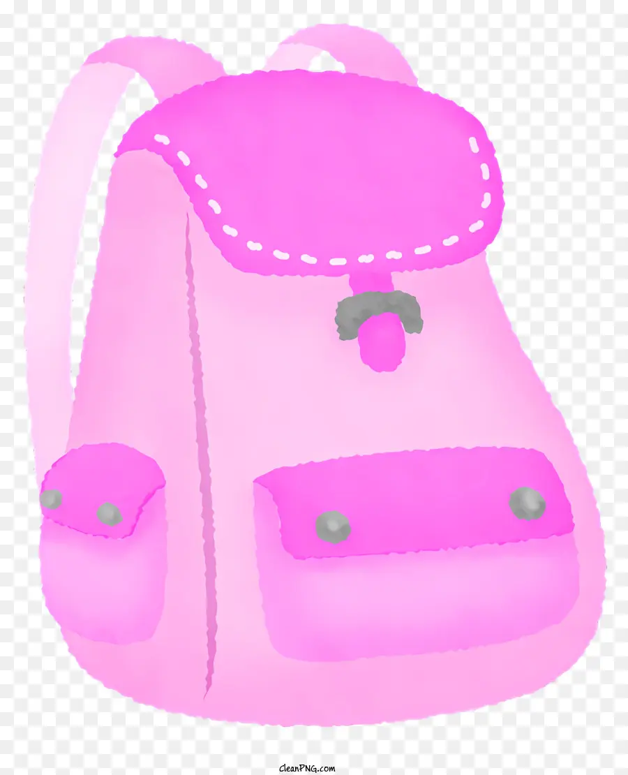 Школьный рюкзак，Розовый рюкзак PNG