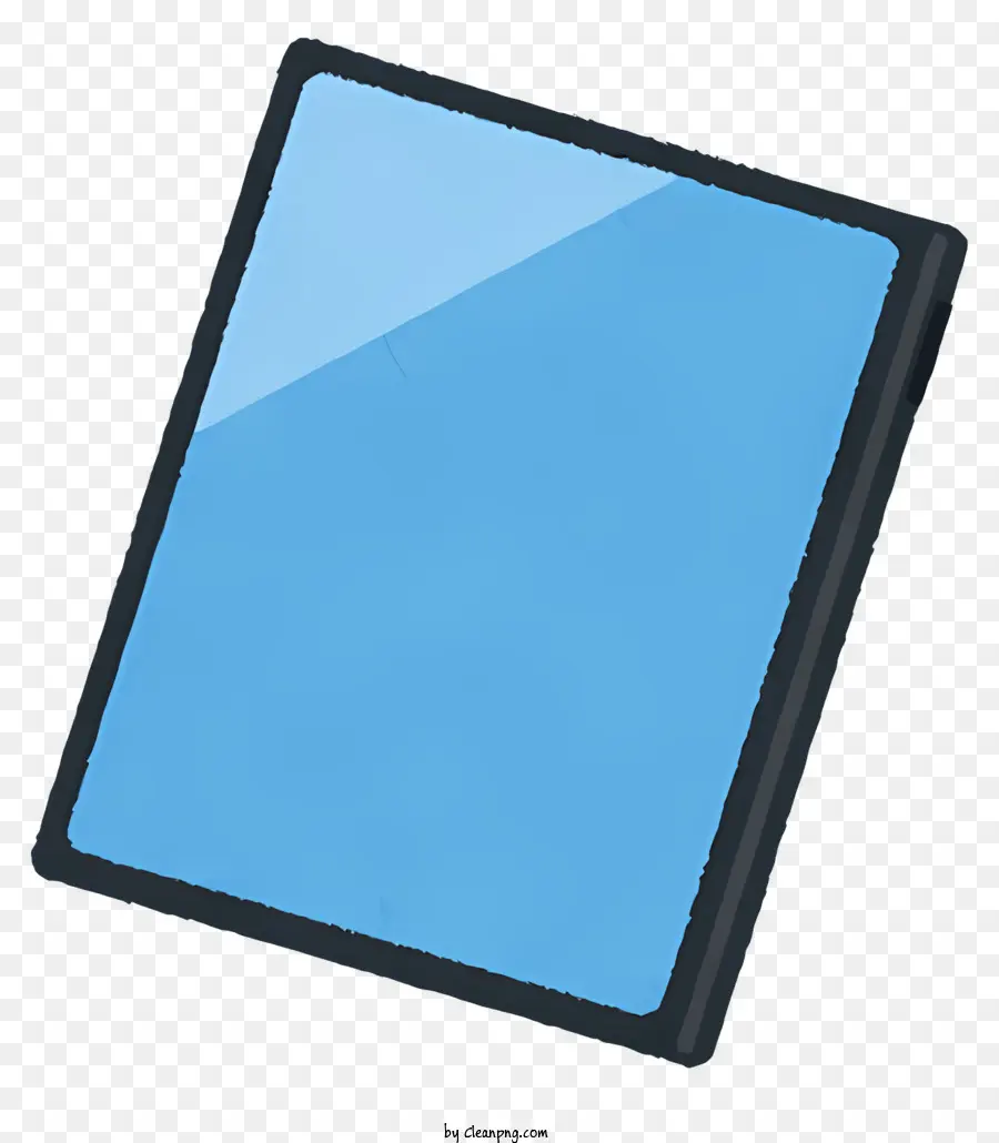 Чистая синяя бумага，Матовая отделка бумаги PNG