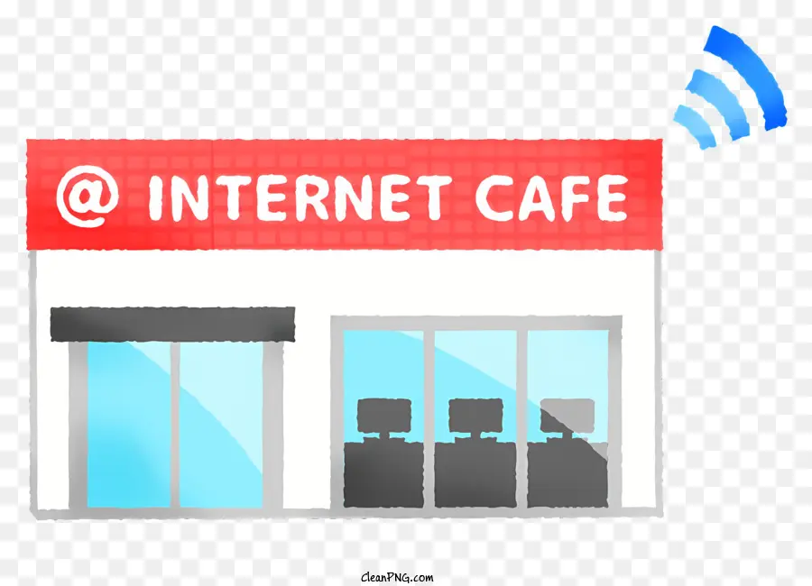 интернет кафе，кафе PNG