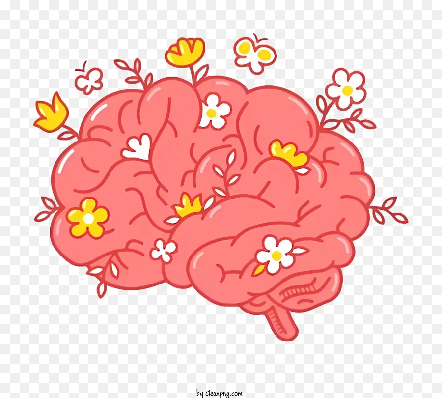 мультфильм мозг，художественный мозг PNG