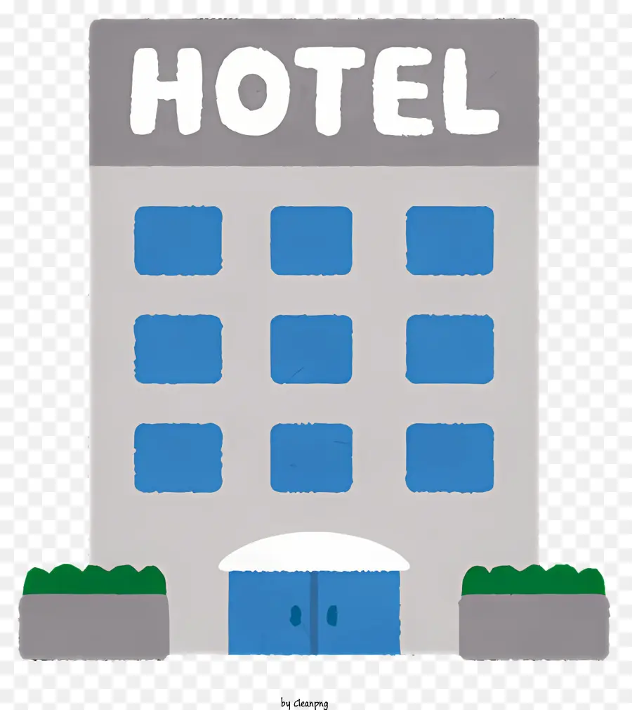 отель，здание гостиницы PNG