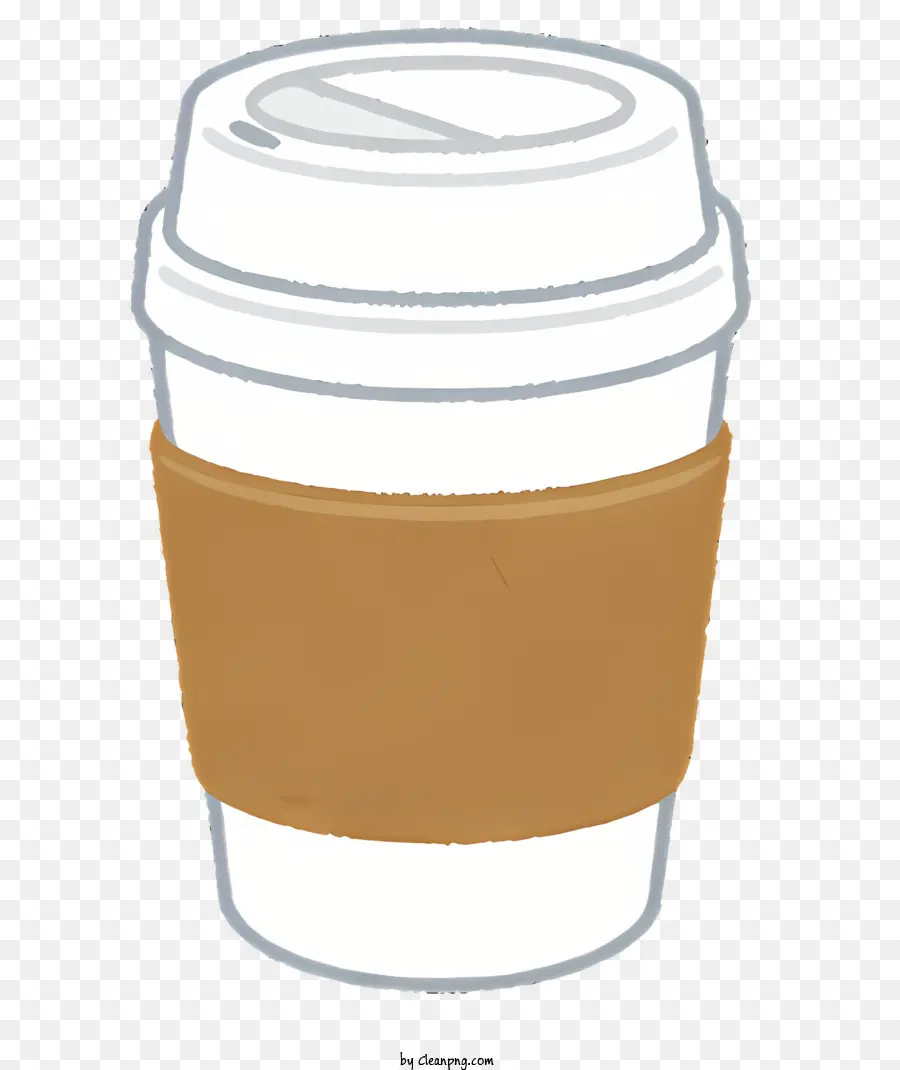 кофе，Cardboard Cup PNG
