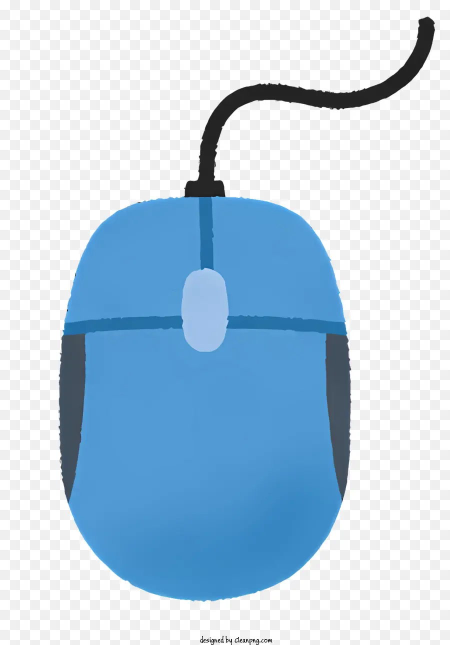 Компьютерная мышь，Голубая мышь PNG