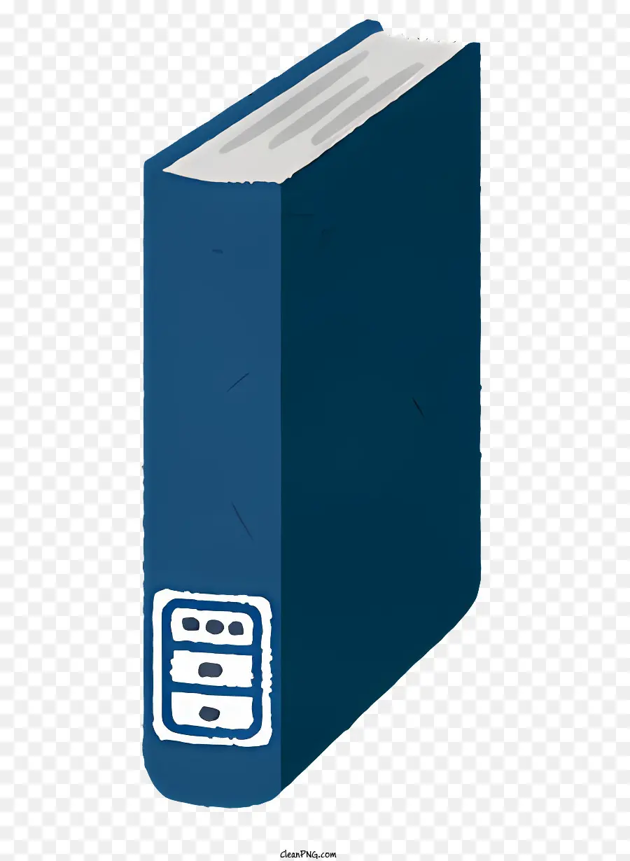 Книга，синий переплет PNG