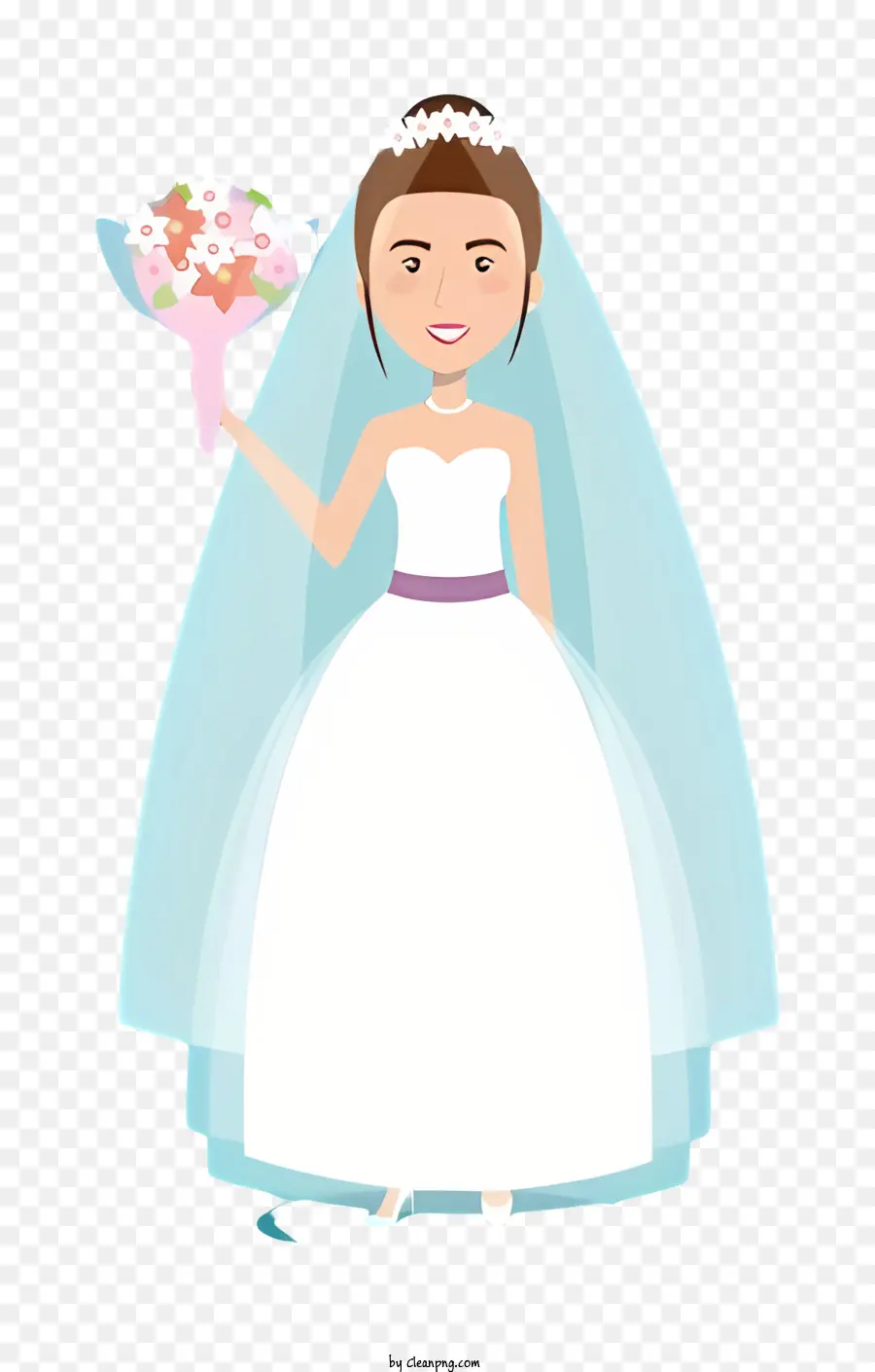 мультипликационная невеста，Свадьба PNG