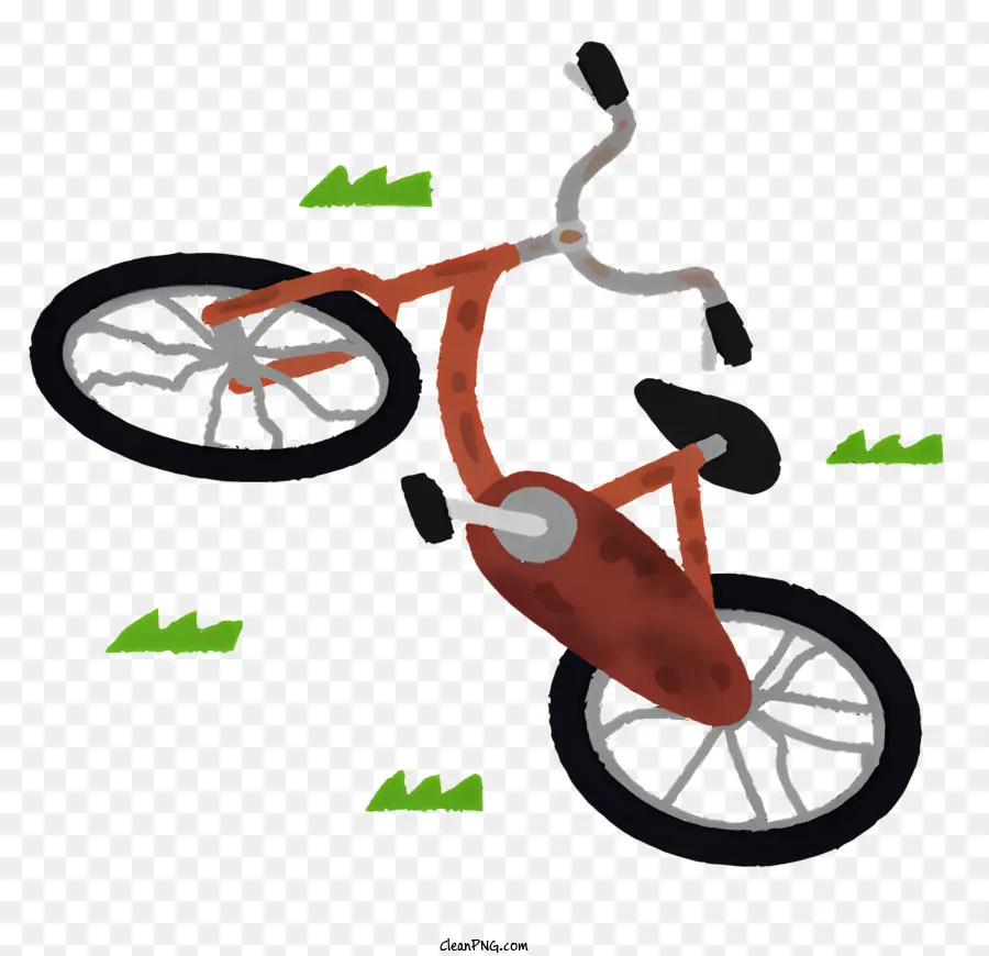 Велосипед，красный велосипед PNG