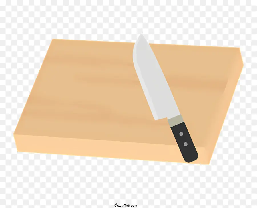 Разделочная Кухонная Доска，Нож PNG