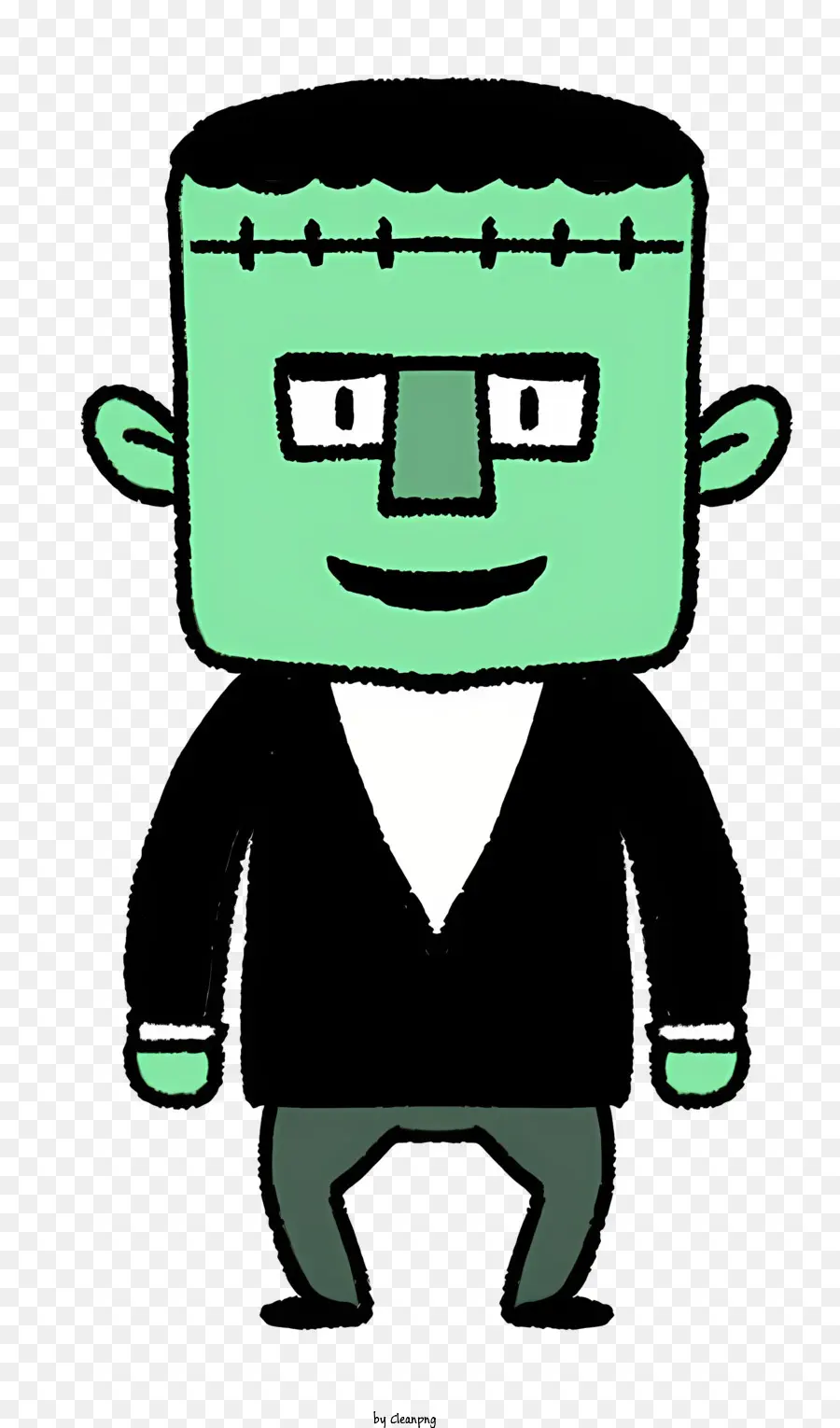 персонажа из мультфильма，Человек в зеленом наряде PNG