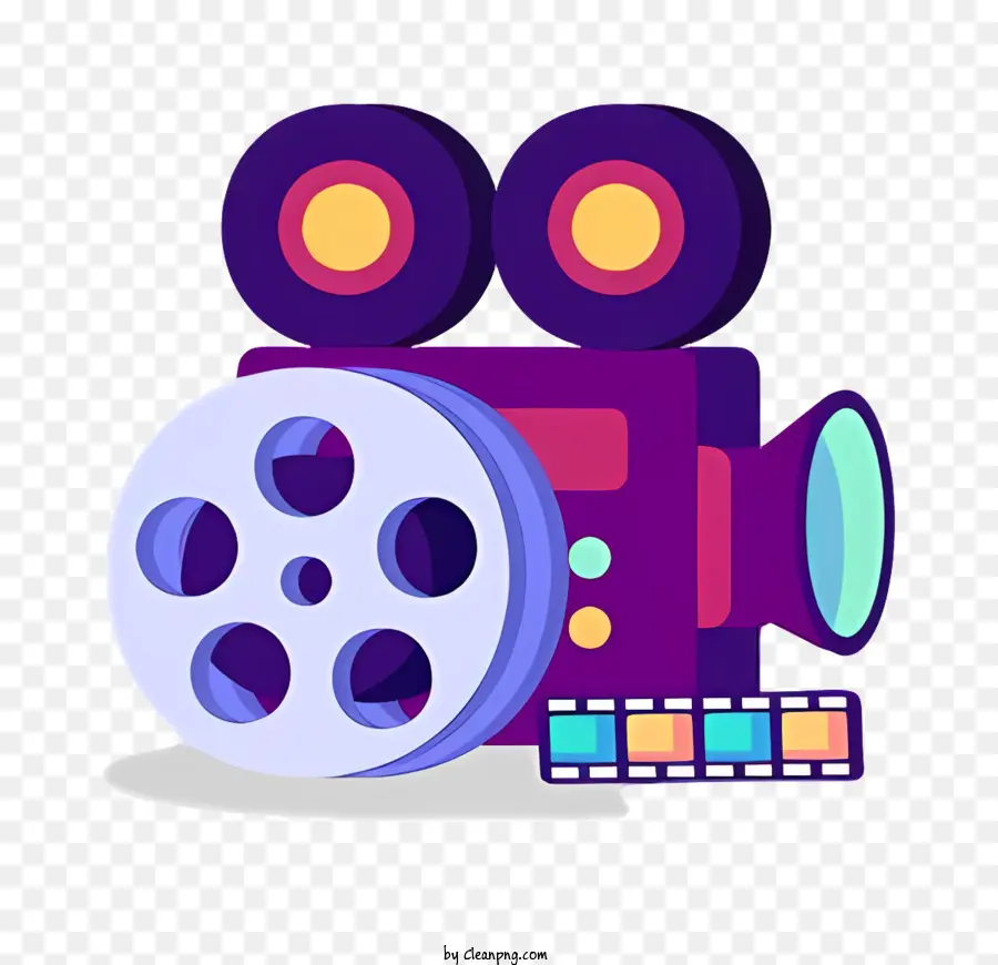 логотипом фильма，видеокамера PNG
