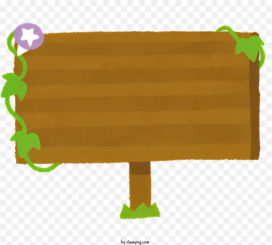 Wooden Баннер，деревянный знак PNG
