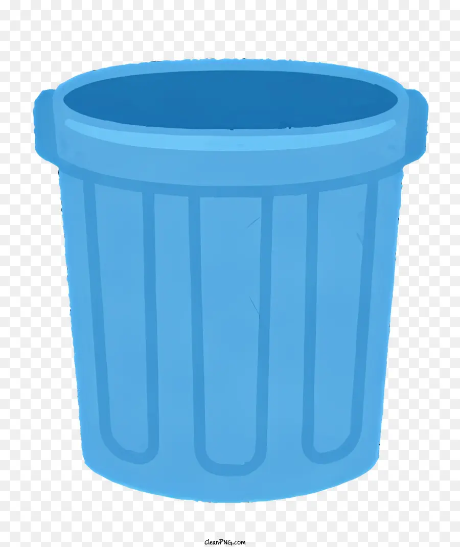 пластиковая корзина отходов，Корзина с синими отходами PNG