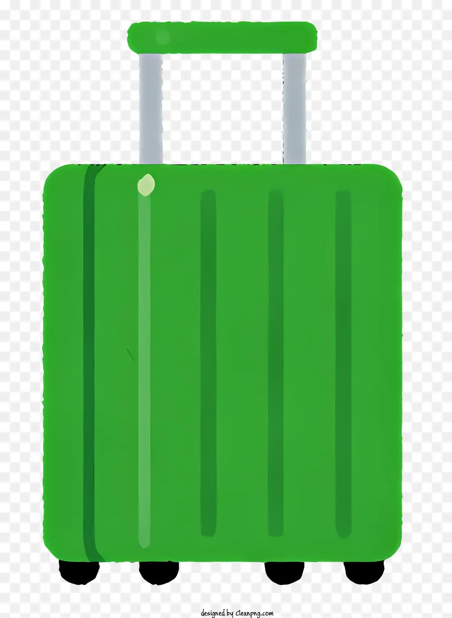 Зеленый чемодан，путешествия чемодан PNG