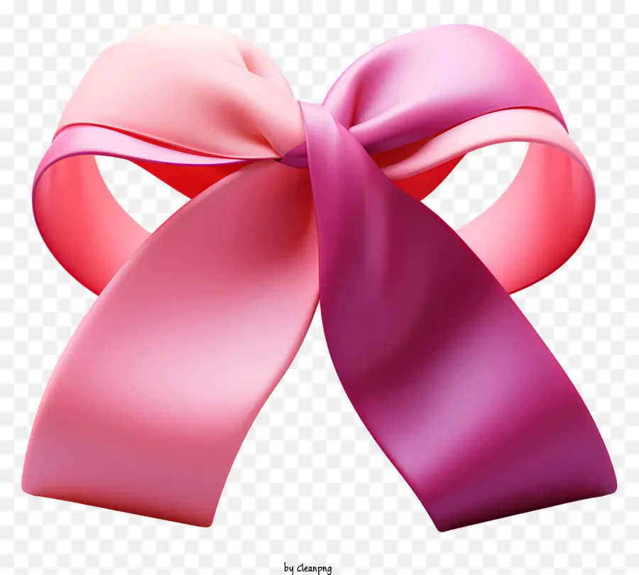 пастельная лента，розовый лук PNG