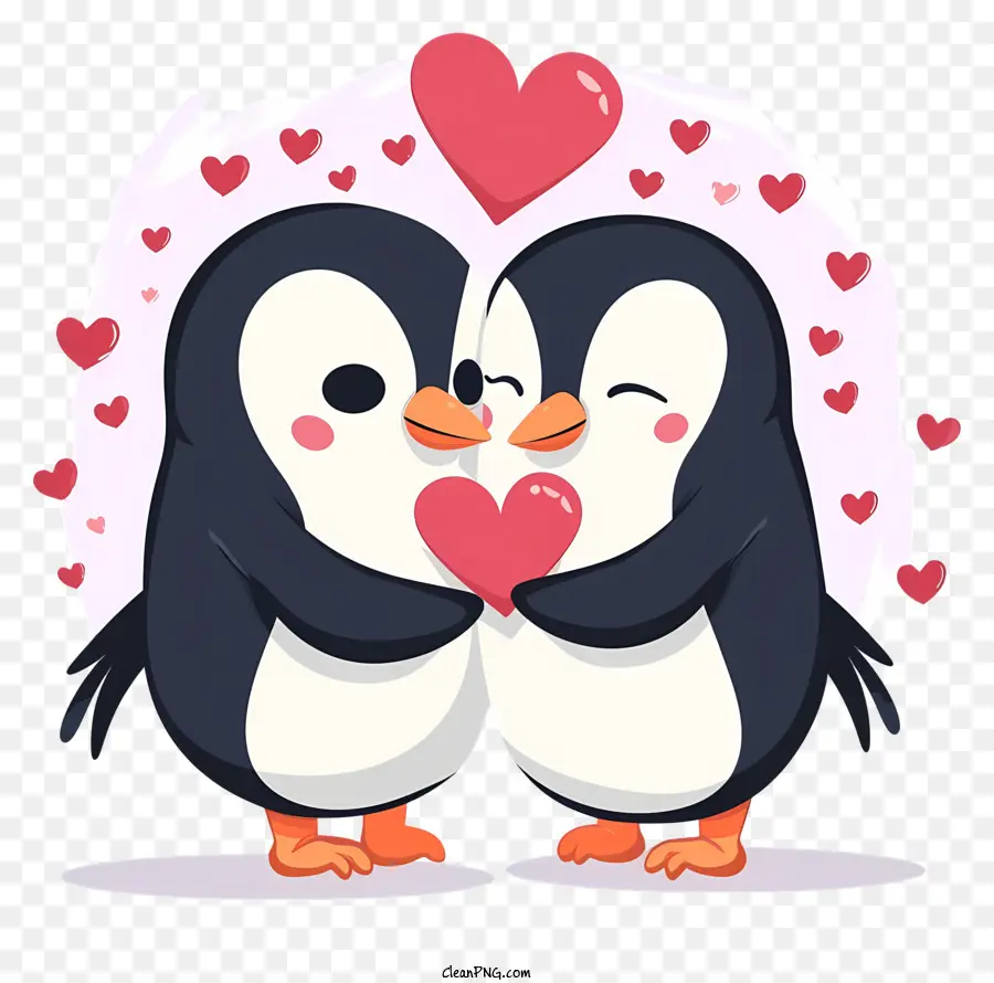 Плоский валентирь пингвин，пингвины PNG