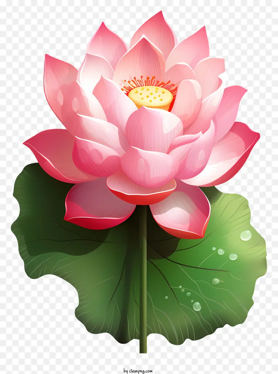 Ручная нарисованная лотос цветок，Цветок Лотоса PNG