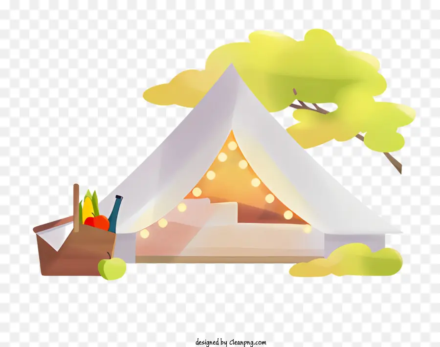 палатка кемпинг，лесной кемпинг PNG