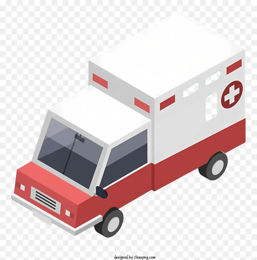 Мультипликационная машина скорой помощи，скорой помощи PNG