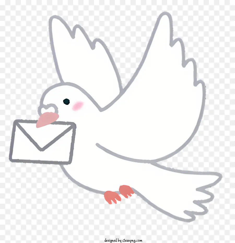 Dove，конверт PNG