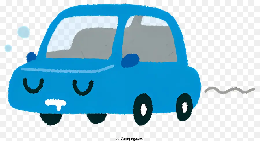 маленький автомобиль，синий автомобиль PNG