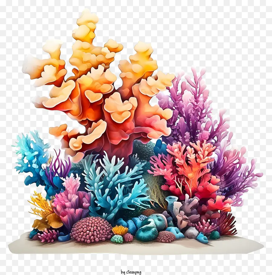 Коралловый риф икона，Водная среда PNG