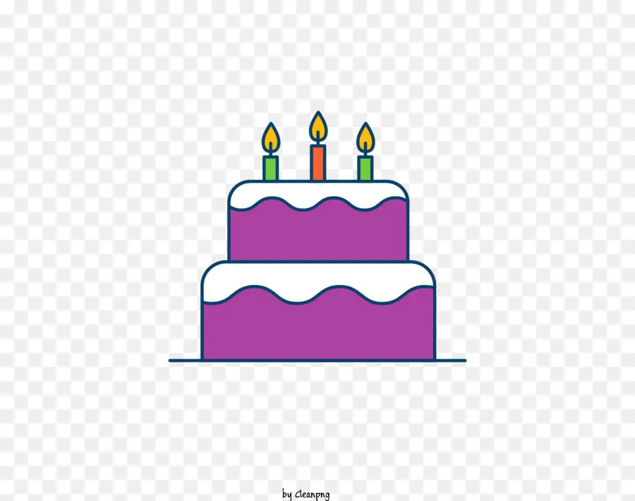 Торт на день рождения，торт PNG