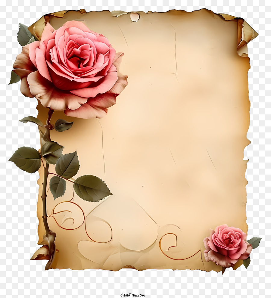 Винтажная роза из бумаги от Бойковой Натальи | Винтажная роза, Розы, Скрапбукинг