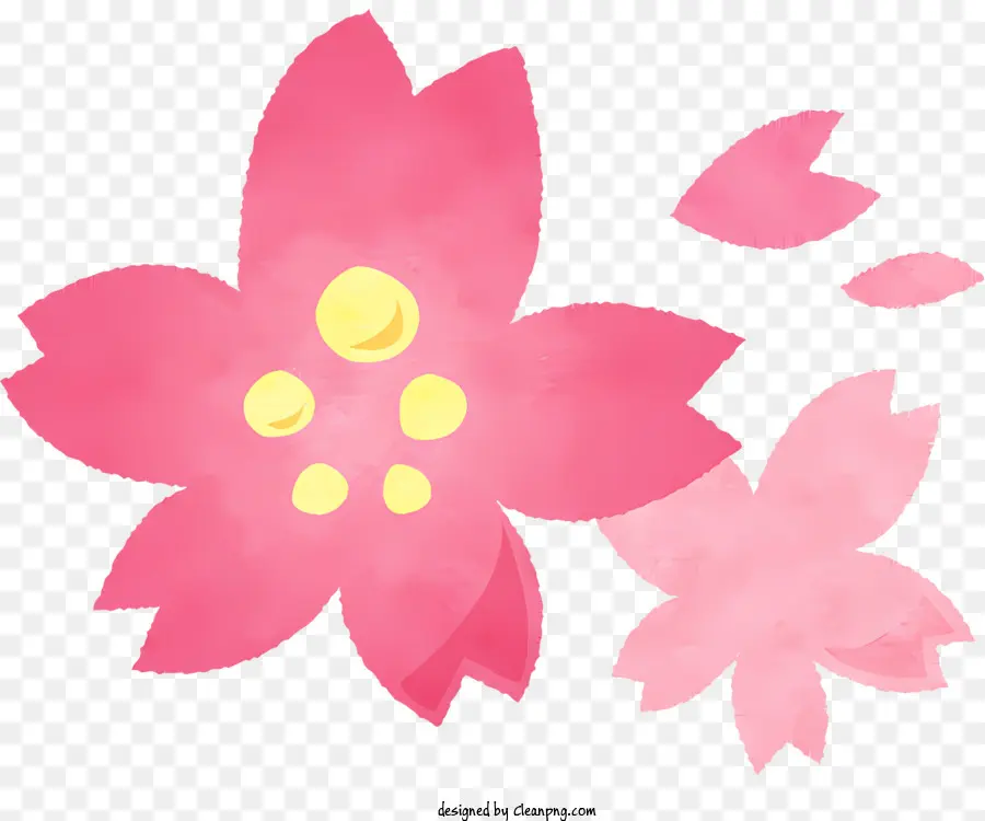 цветок，розовый цветок PNG