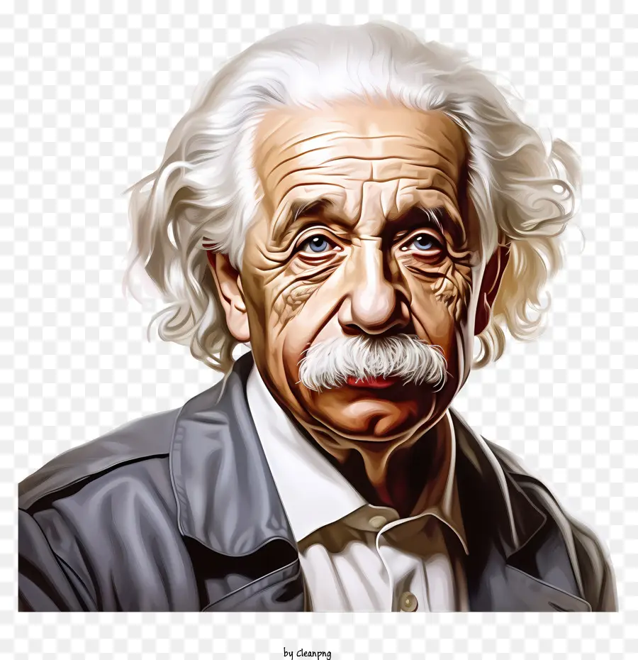 Альберт Эйнштейн Портрет，портрет PNG