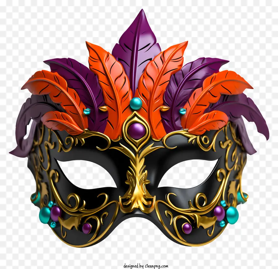 Плоская маска маскарада，маскарадные маски PNG