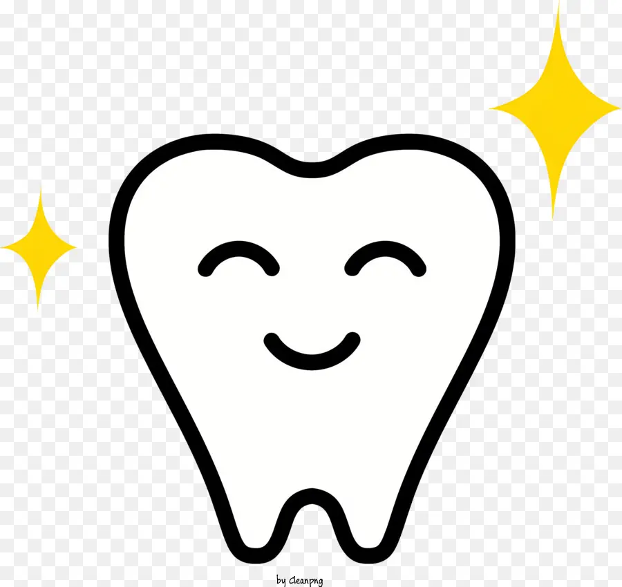 Зубы，Улыбающийся зуб PNG