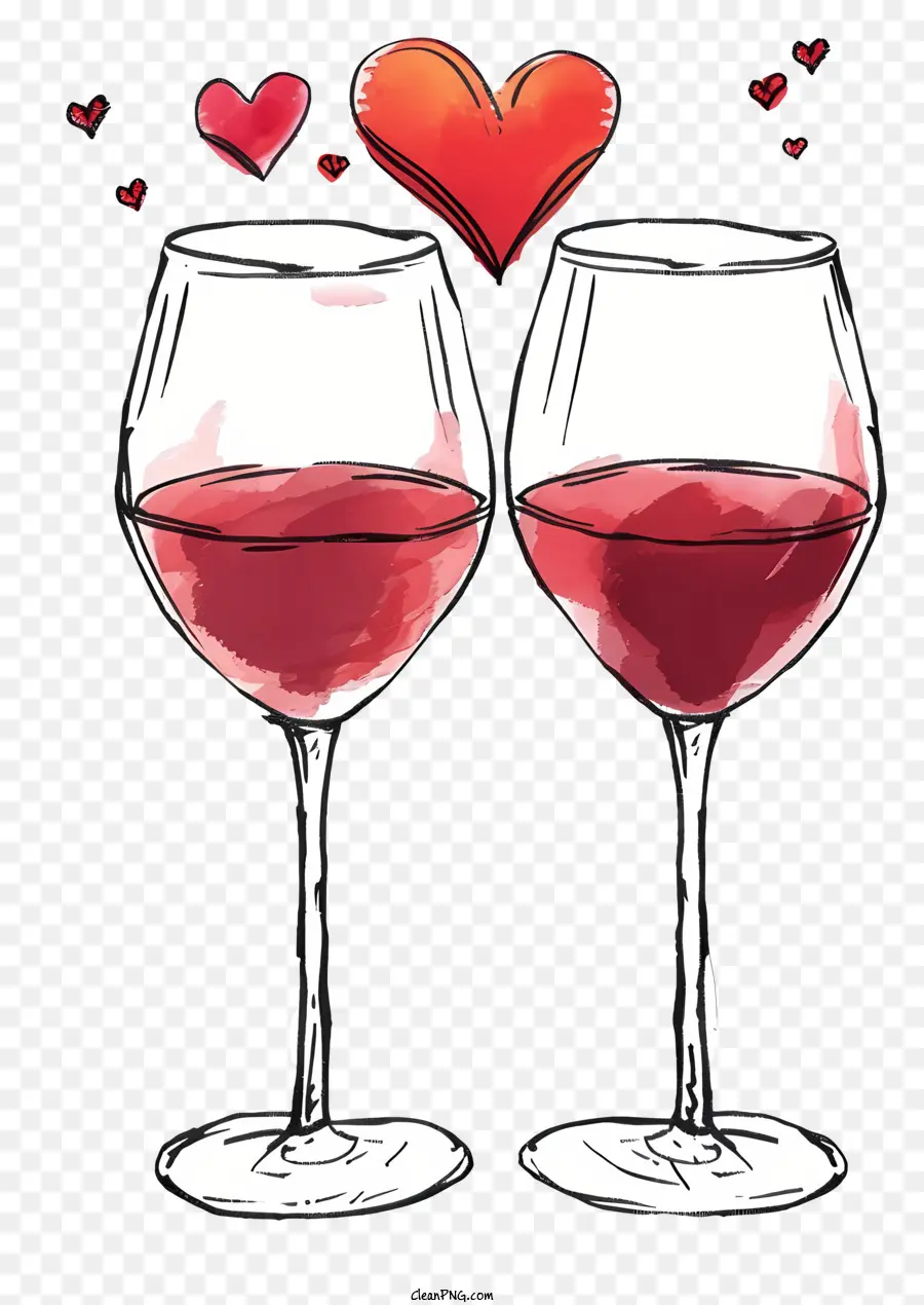 Ручные бокалы для винного вина вручную，бокалы для вина PNG