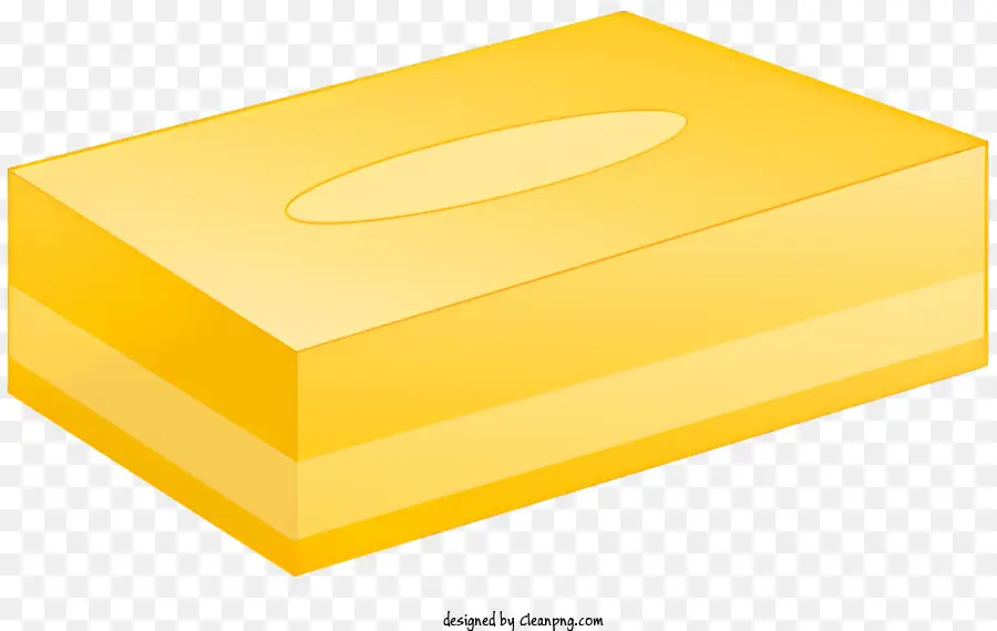 коробчатая ткань，Желтое мыло PNG