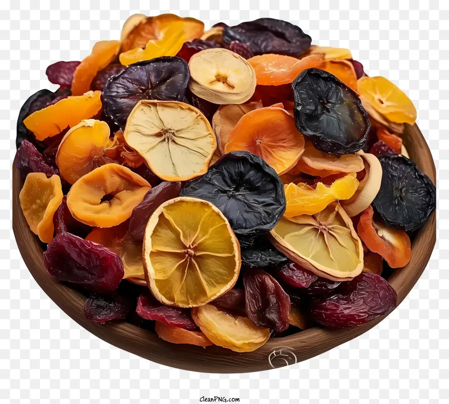 Плоские сушеные фрукты，Dried Fruits PNG