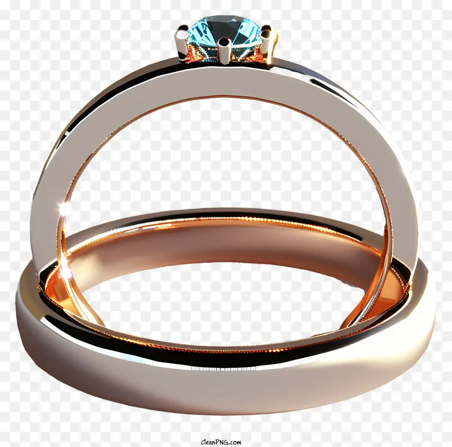 Плоское обручальное кольцо，обручальное кольцо PNG