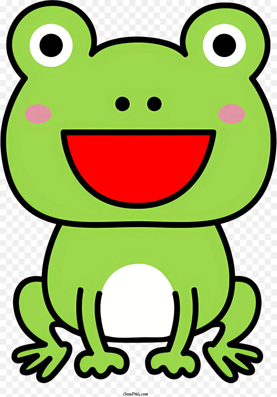 Лягушка，зеленая лягушка PNG