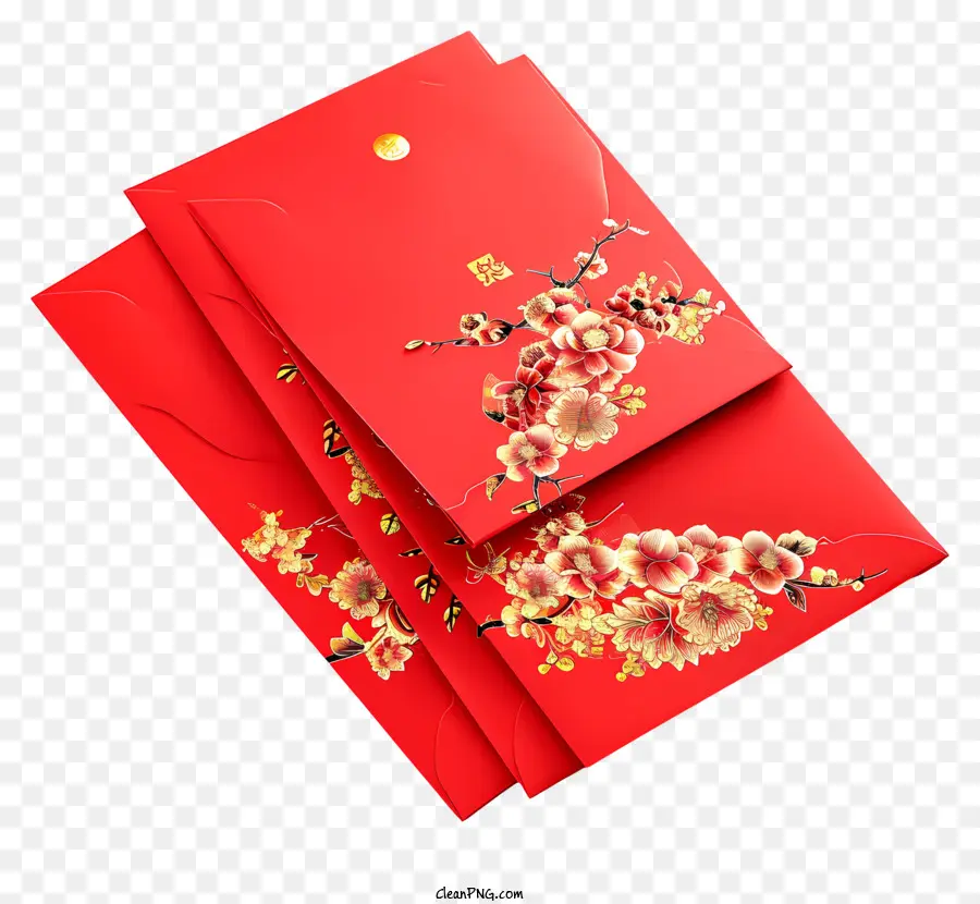 Китайский Новый год，красный пакет PNG