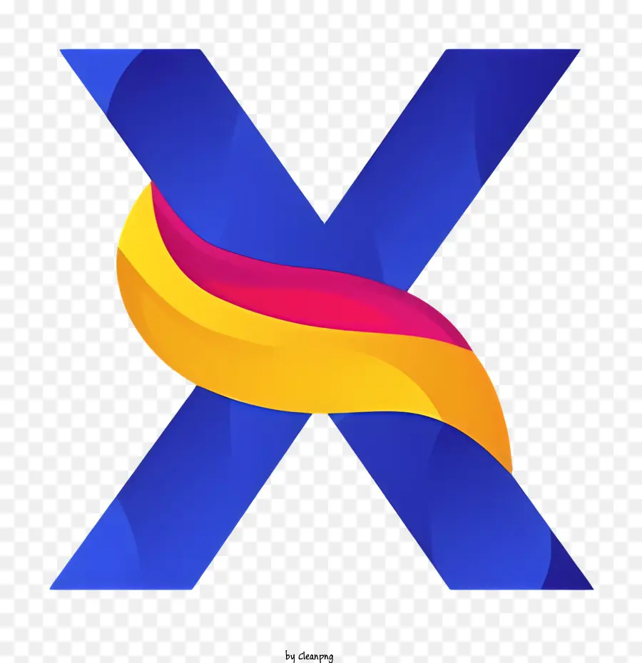 логотип X，дизайн логотипа PNG