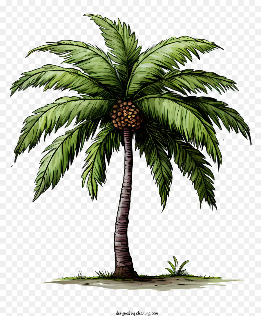 кокосовое дерево，пальму PNG