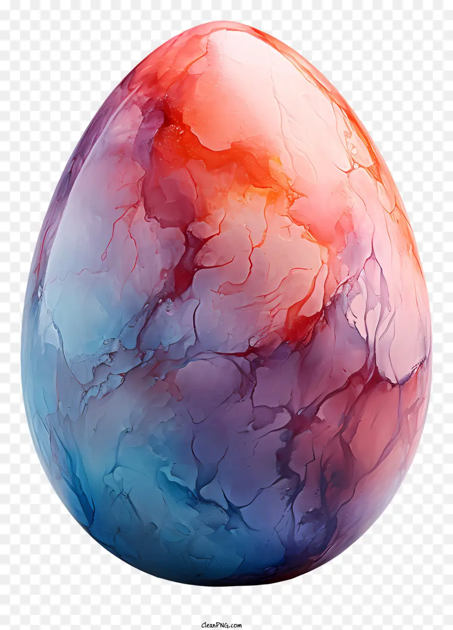 Пасхальное яйцо，мраморное яйцо PNG