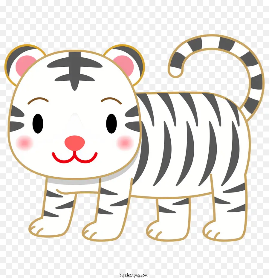 Тигр，Белый тигр PNG