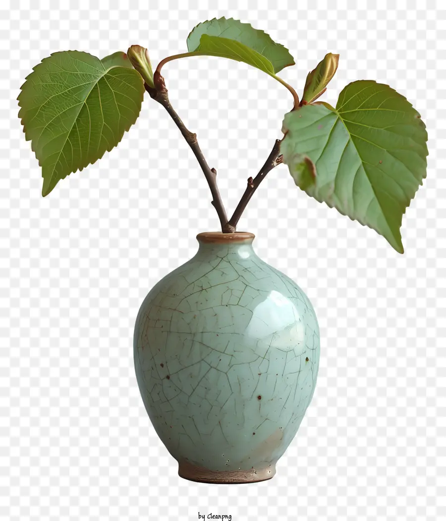 Ваза，Маленькая зеленая ваза PNG