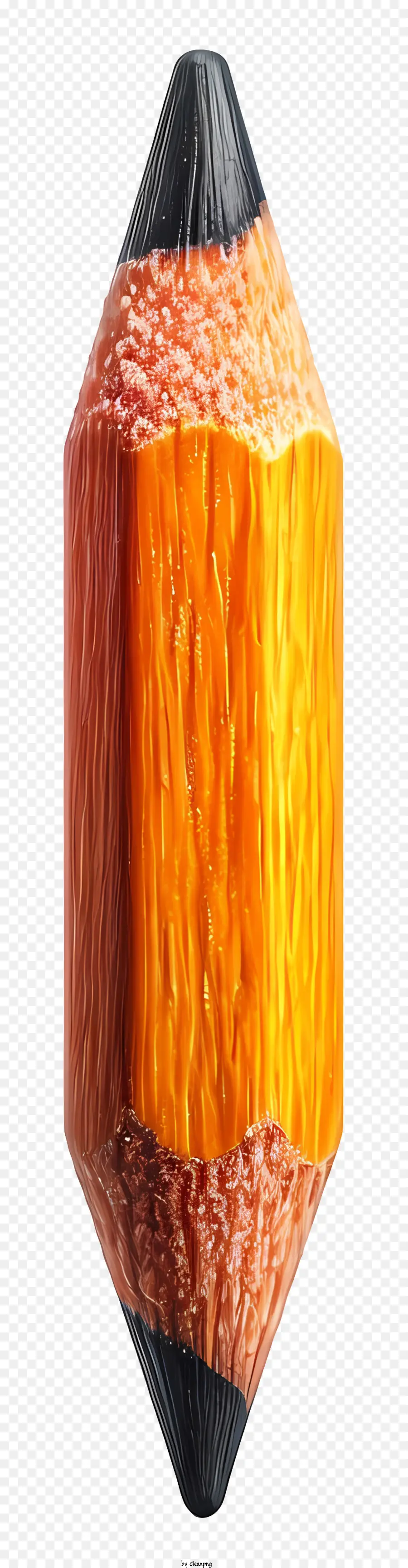 Карандаш，апельсиновый карандаш PNG