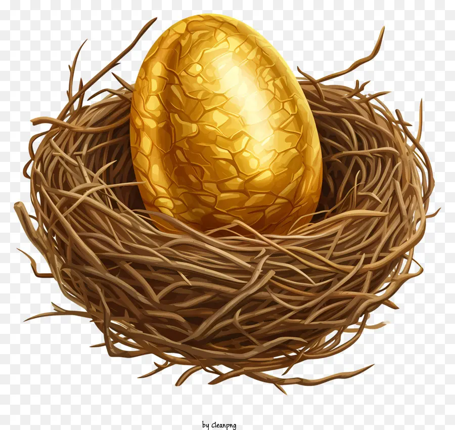 золотое яйцо，блестящее яйцо PNG