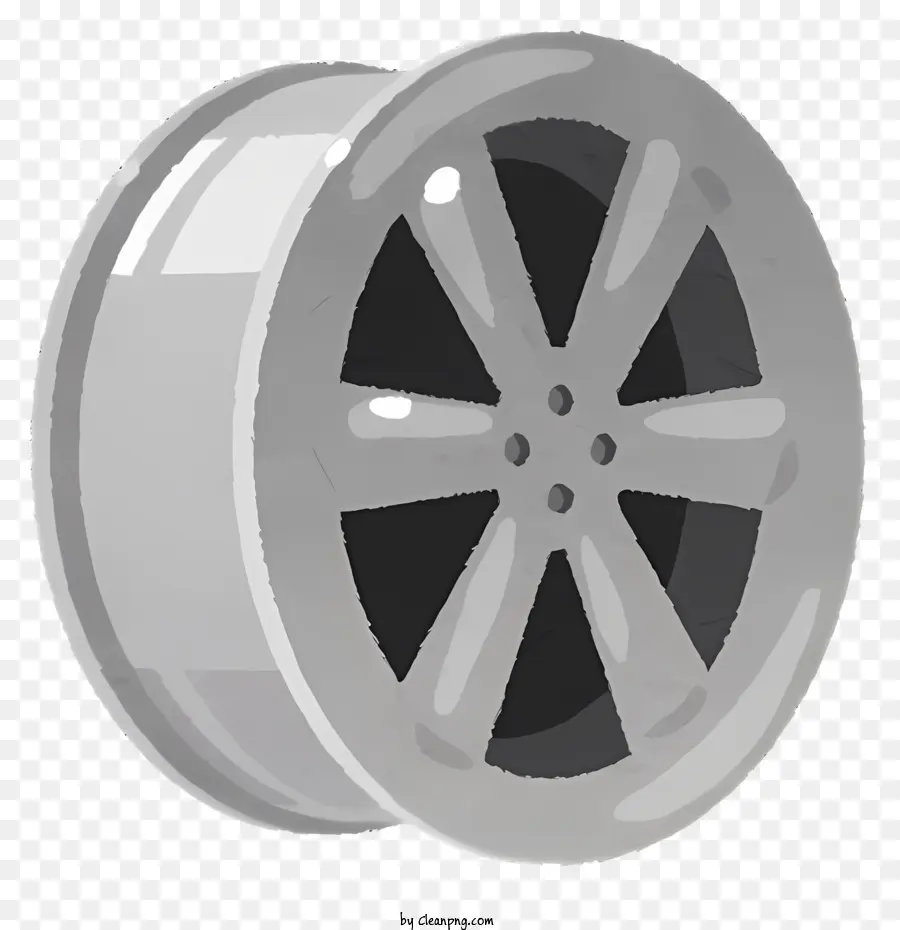 Металлическое колесо，Колесо шаблона протектора PNG