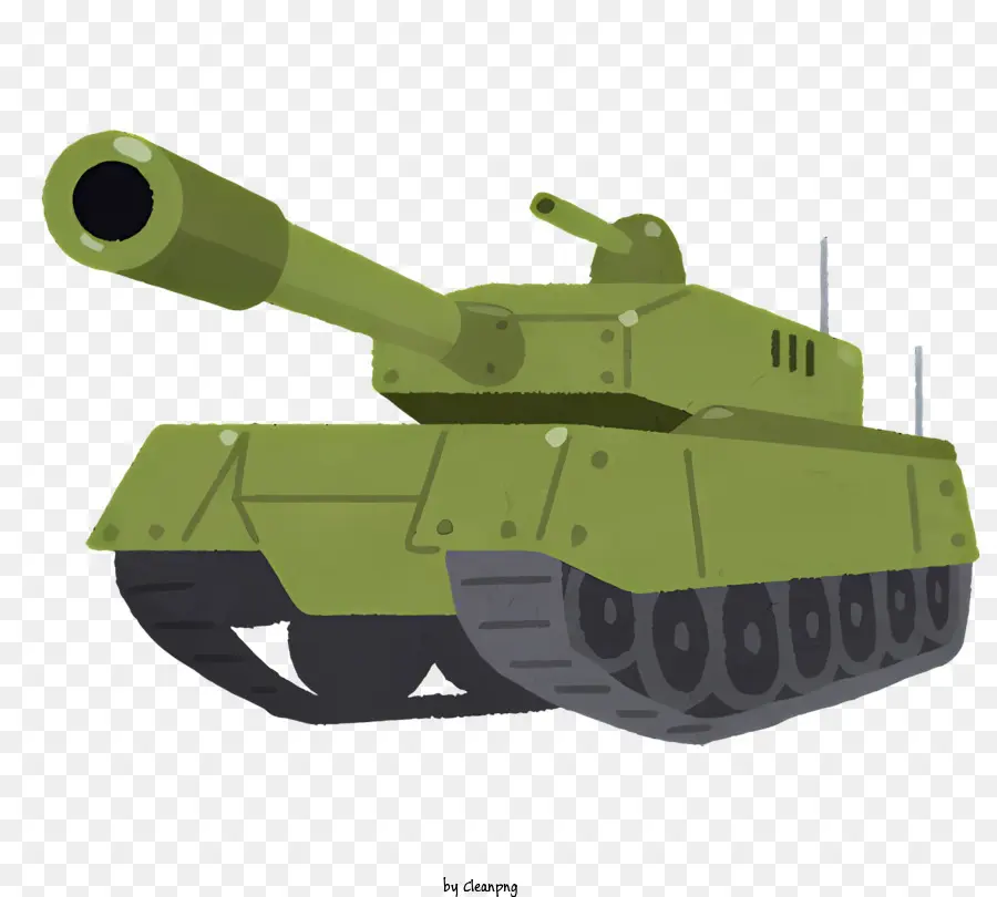 танк，зеленый танк PNG
