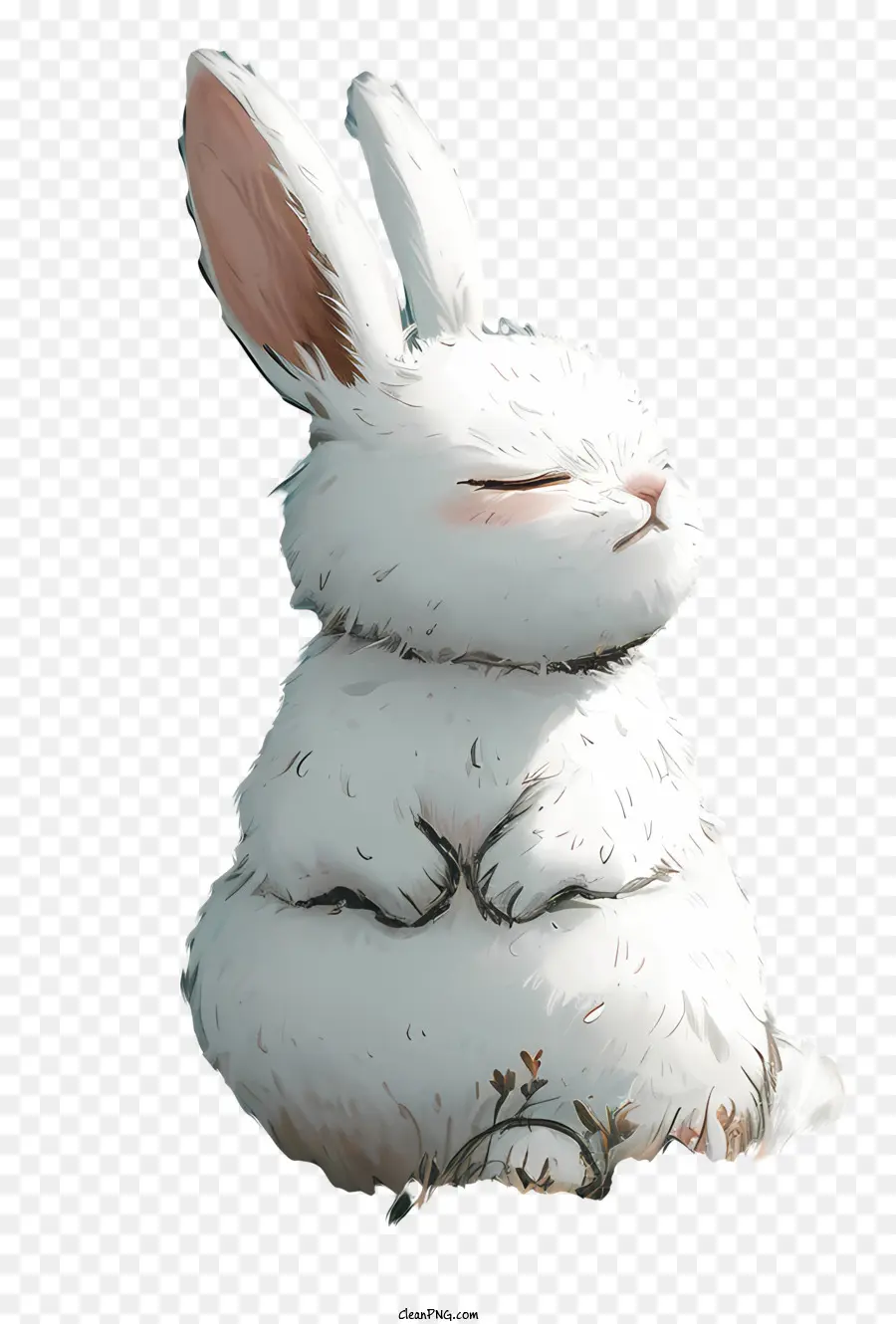 кролик кролик，белый кролик PNG