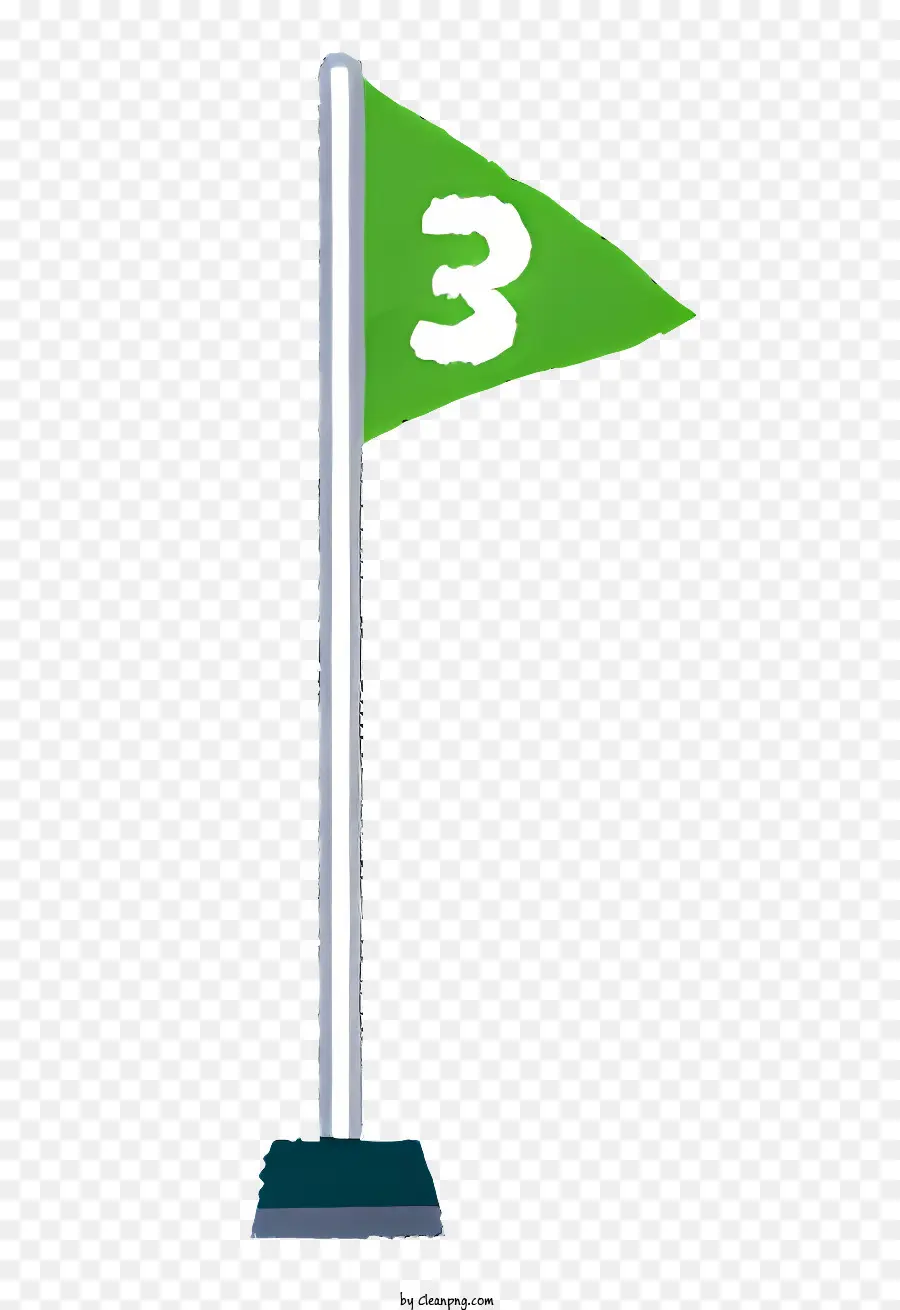 флаг，зеленый флаг PNG