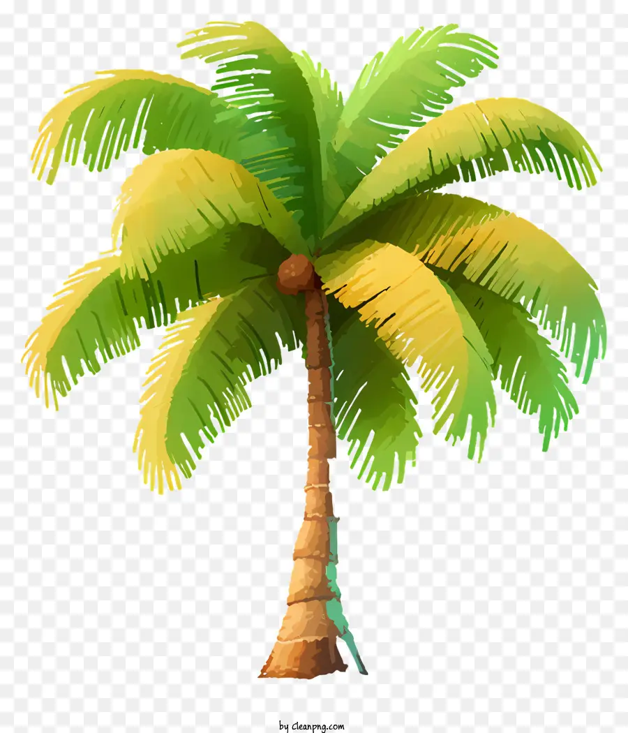 кокосовое дерево，Тропическая пальма PNG